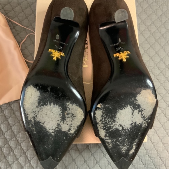 Prada Suede Pumps - Picture 6 of 6